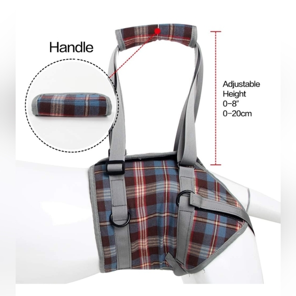 🐾 Dog Recovery Sling Lift Harness Portable Pet Rehabilitation Vest Adjustable - Picture 13 of 15